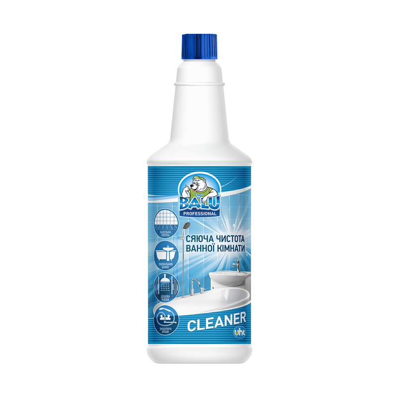 Професійний засіб для чистки ванних кімнат BALU® CLEANER, пл. 1000 мл